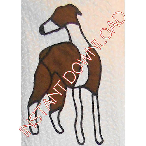 My Dog SeriesGreyhoundDownloadable Pattern - Product Image