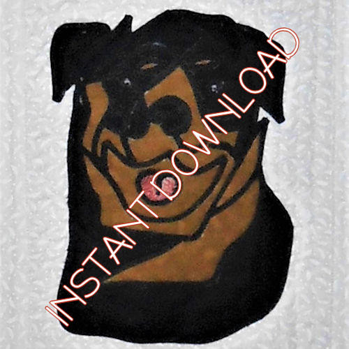 My Dog SeriesRottweilerDownloadable Pattern - Product Image