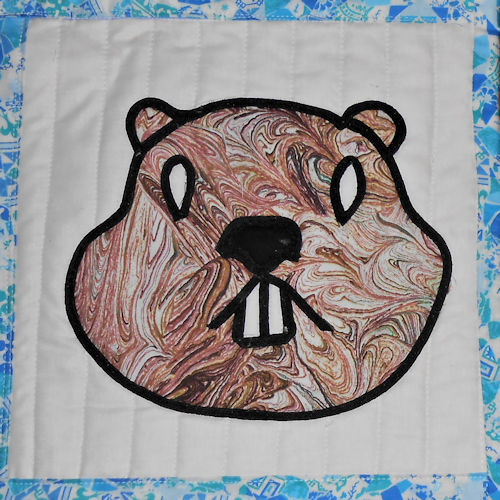 See My New FriendsBeaverPaper Pattern
