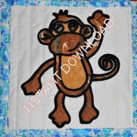 See My New FriendsMonkeyDownloadable Pattern - Product Image