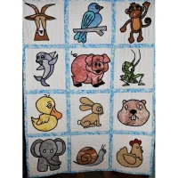 See My New FriendsComplete Set of 12Downloadable Pattern - Product Image