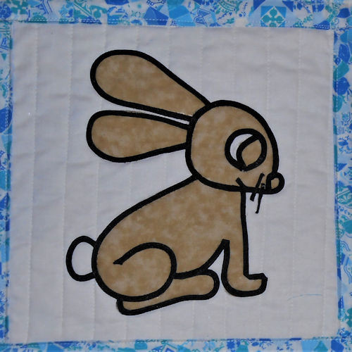 See My New FriendsBunnyPaper Pattern