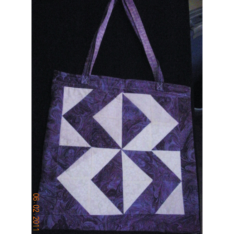 Negative-Positive Tote BagPattern & InstructionsInstant Download - Product Image