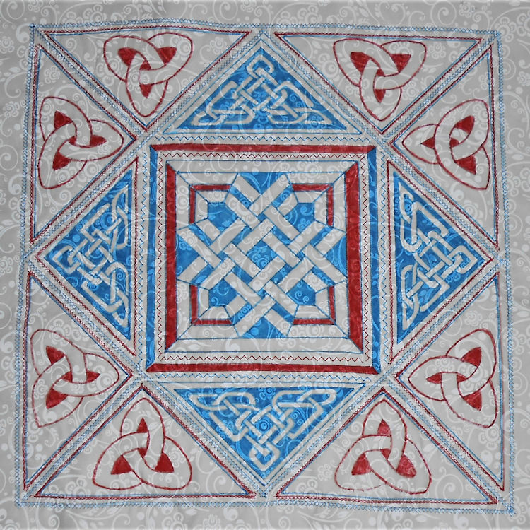 The Red LakePaper Pattern