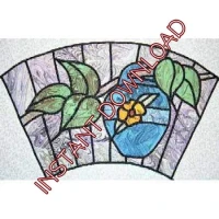 Asian FanDownloadable Pattern - Product Image