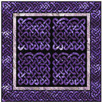 Quarter Knot Celtic Block - Product Image