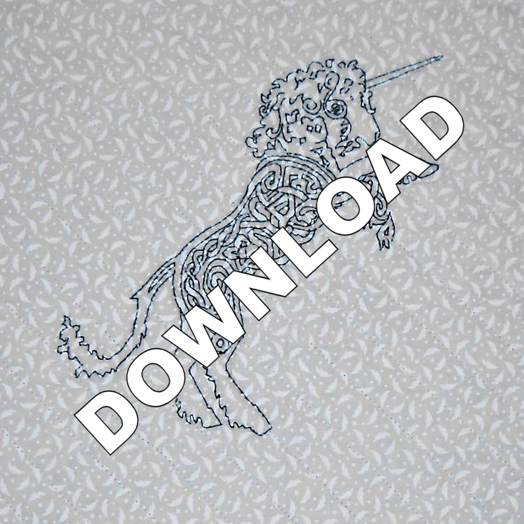 UnicornDownloadable Pattern - Product Image