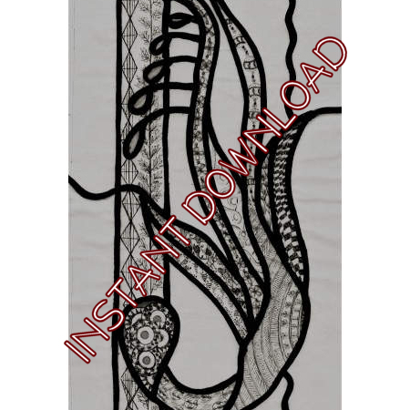 Water MusicDownloadable Pattern - Product Image