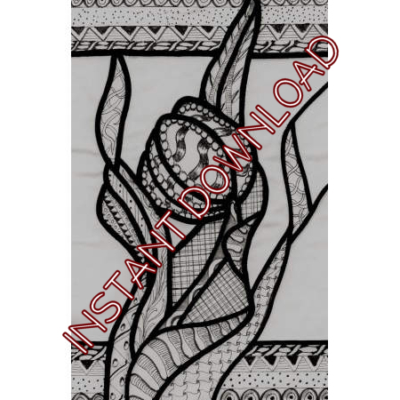Water TulipDownloadable Pattern - Product Image