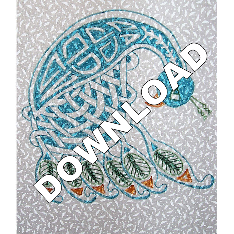 PeacockDownloadable Pattern - Product Image